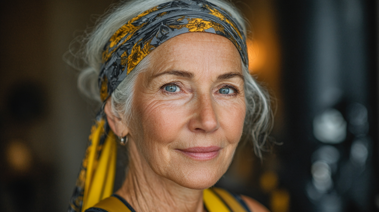 Grupa szczęśliwych seniorów po zajęciach fitness